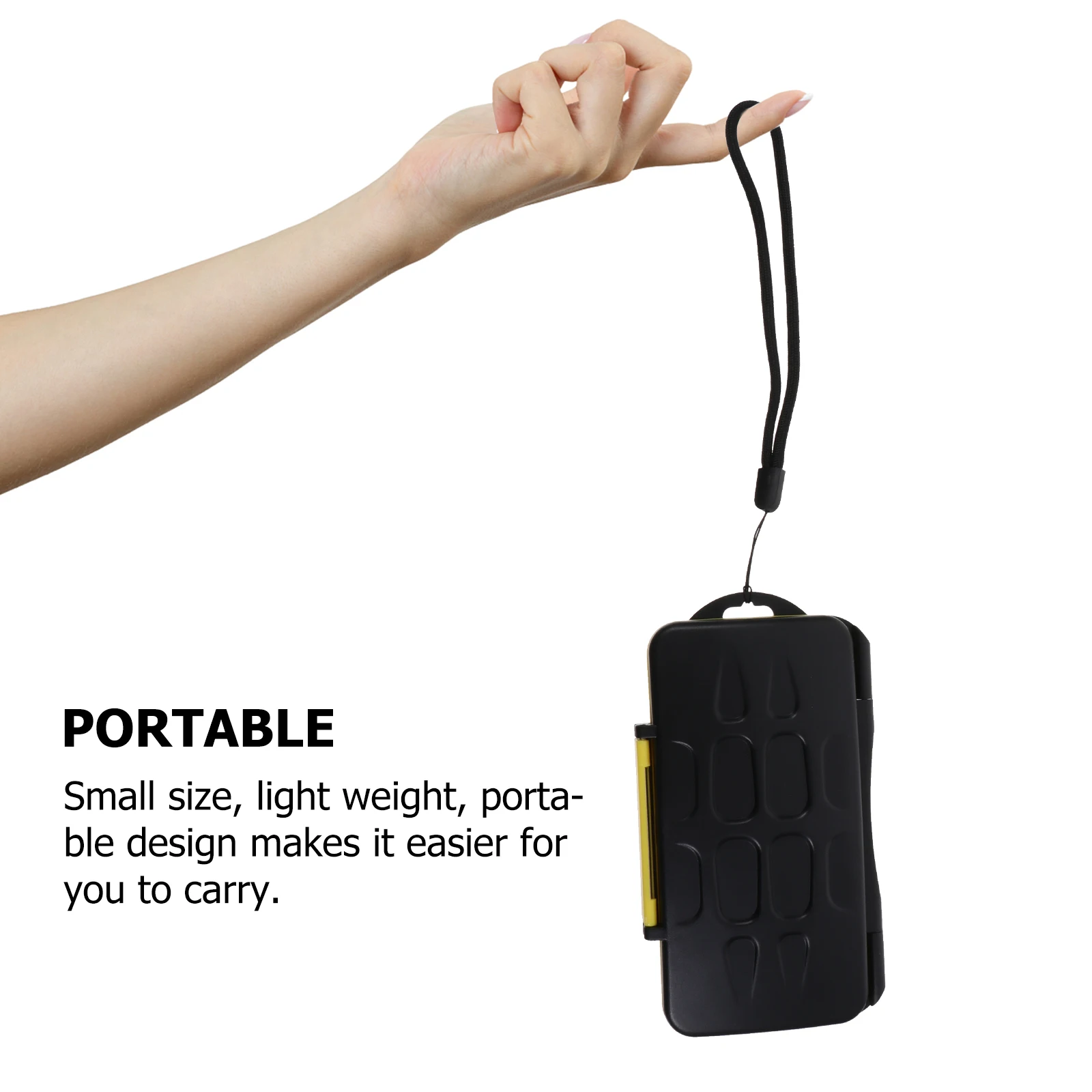 

Memory Card Case Cards for Cameras Holder Waterproof Storage Bracket Box Plastic