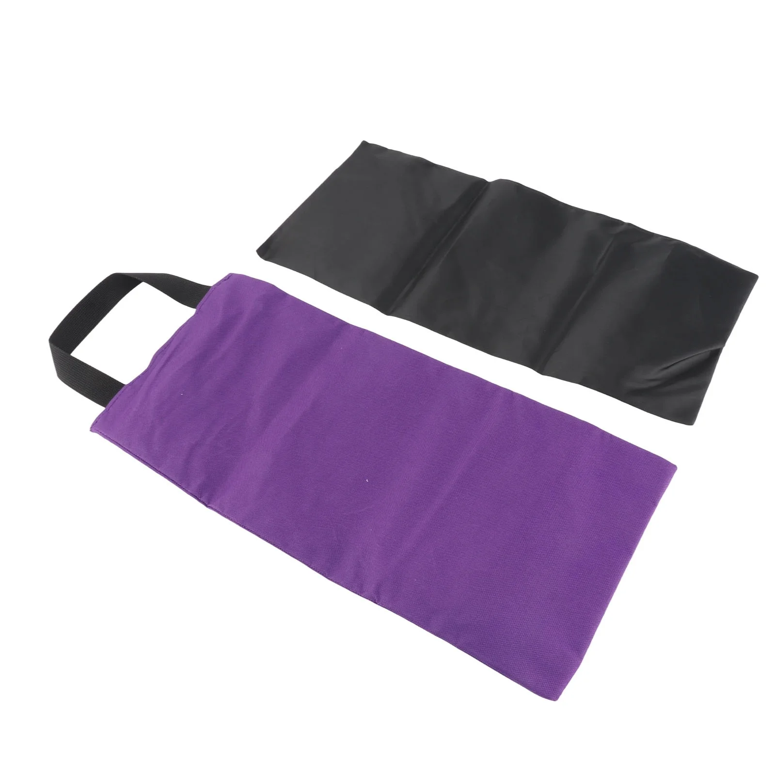 Yoga Sandbag Zippered Design Oxford Cloth Material Rollable Foldable Weighted Fitness Bag for Training 41.5x18 cm