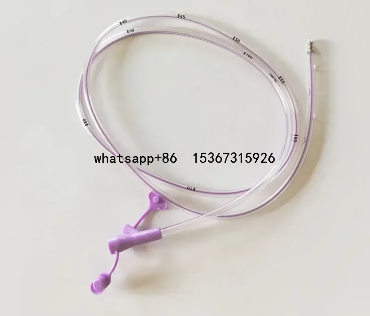 Disposable Sterile Medical Grade Silicone Gastric Tube Silicone Tomach Feeding Tube