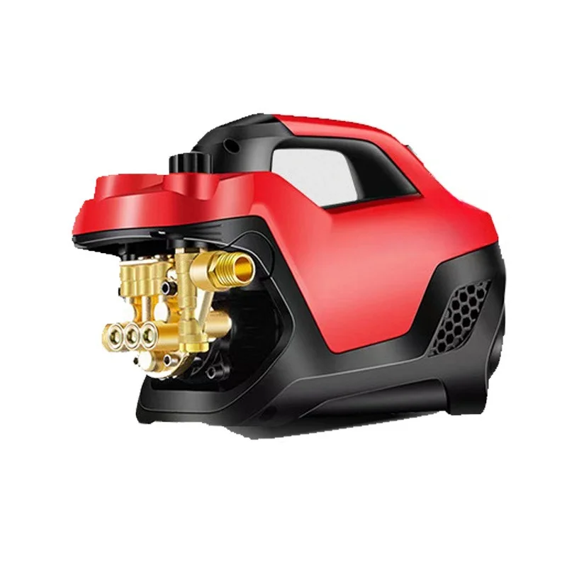 

High-power household portable floor washing brush car, powerful cleaning machine water pump