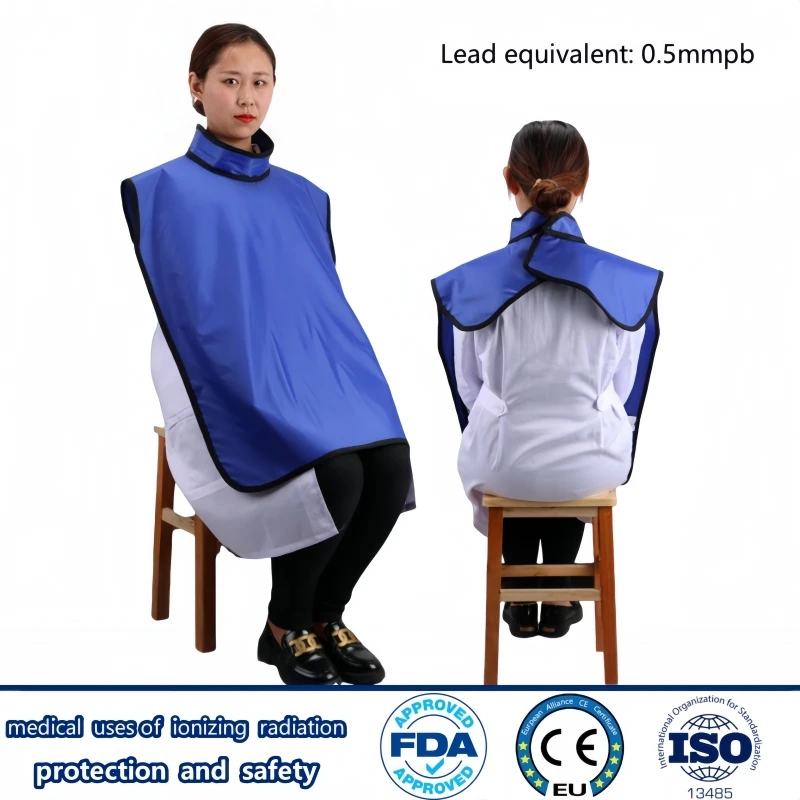 Recommend x-ray gamma ray protective 0.5mmpb dental apron with collar Radiology department radiological protection lead clothes