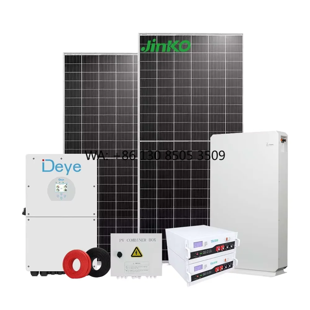 All in One Home Use 20KW 15KW 10KW 8kW Ground Mounted Solar System with Lithium Battery Solar Panel System for Resident