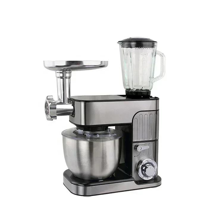 Applicable to 7L 3 in 1 stainless steel kitchenaid pasta roller meat grinder mixer sale food mixer stand