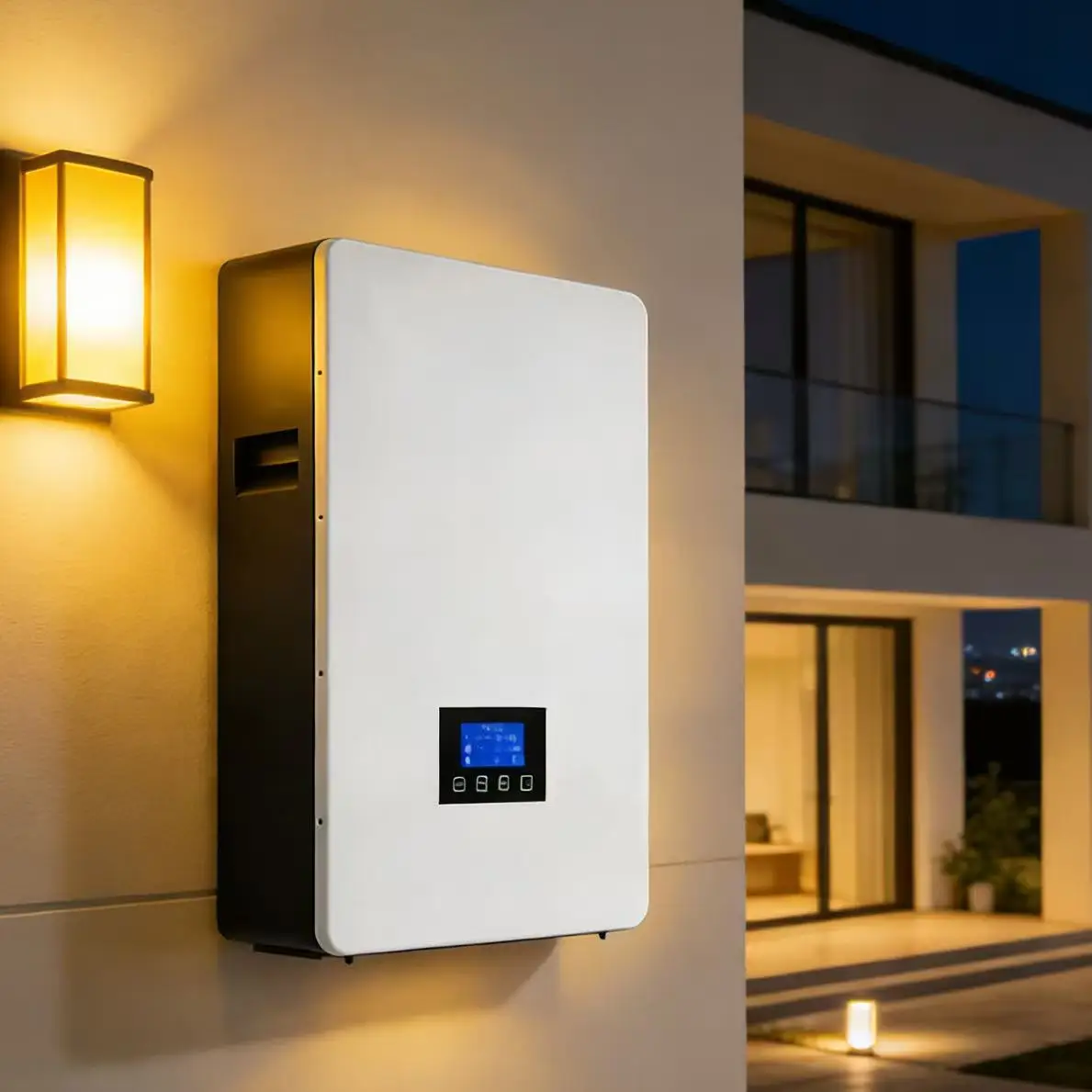 

CE Certified 5KWh Wall-Mounted Home Energy Storage 51.2V Wall-Mounted Energy Storage LiFePO4 Battery for Home Use