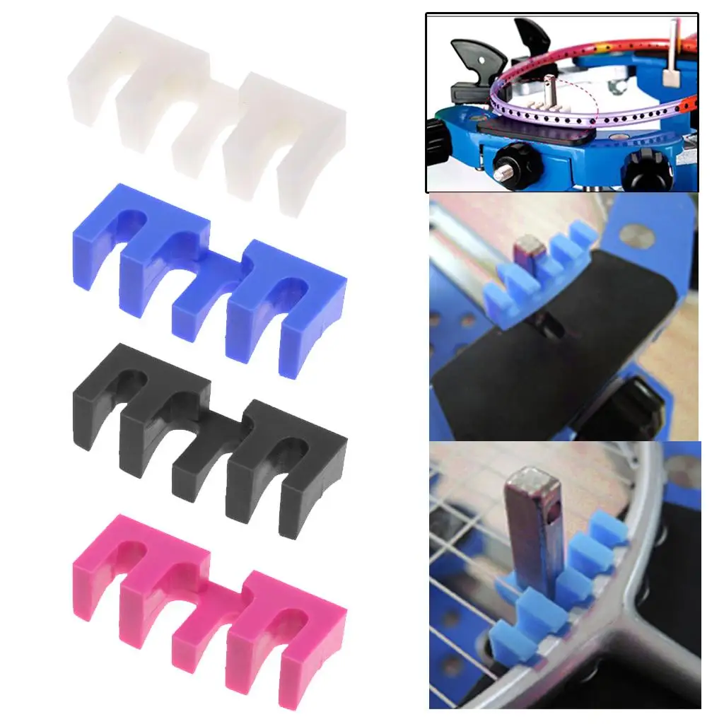 PVC Badminton Racket Load Spreader Attachment String Protector Tool Useful Adapter for Threading Machine Collectors