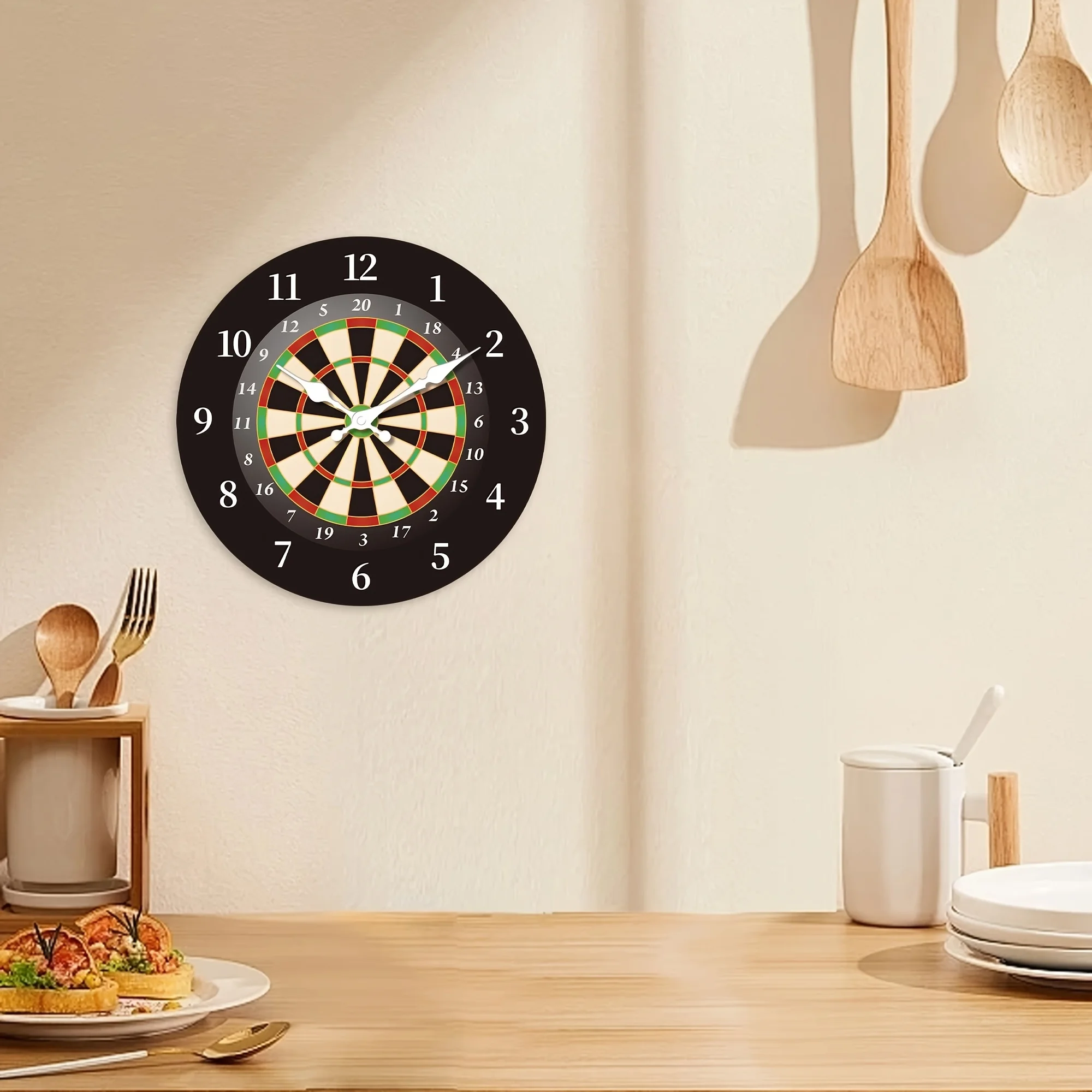 Cichy mechanizm kwarcowy, bez  – Home Office Background recenzja i cena