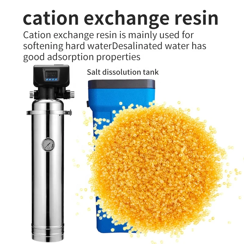 

Automatic Ion Exchange Resin Hard Water Filter Plant Softener Filtration Systems Treatment Water Filter With Salt Tank