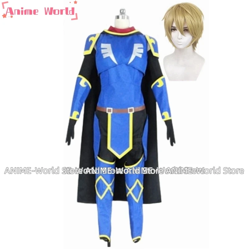 《Custom size》Anime Kyoya Mitsurugi Cosplay Costume Halloween Custom Size Wig