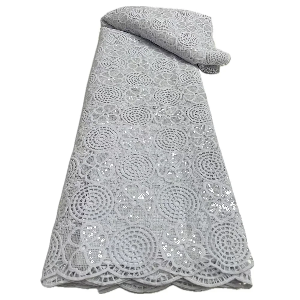 النيجيري الحليب الحرير أقمشة الدانتيل الحبل الأفريقي أقمشة الدانتيل 2025 جودة عالية للذوبان في الماء مادة الدانتيل لخياطة الزفاف