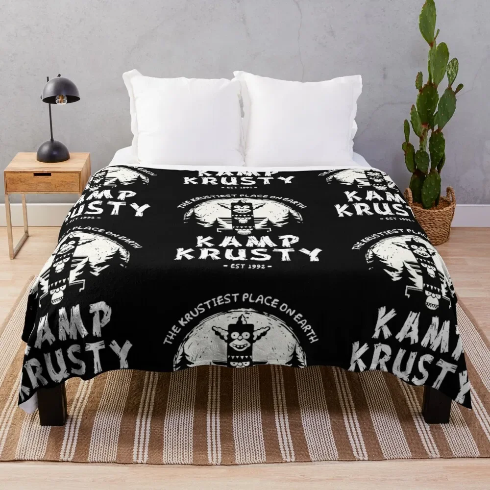 

Kamp Krusty 1992 Throw Blanket Soft Plaid Soft Beds Furry Blankets For Sofas Blankets