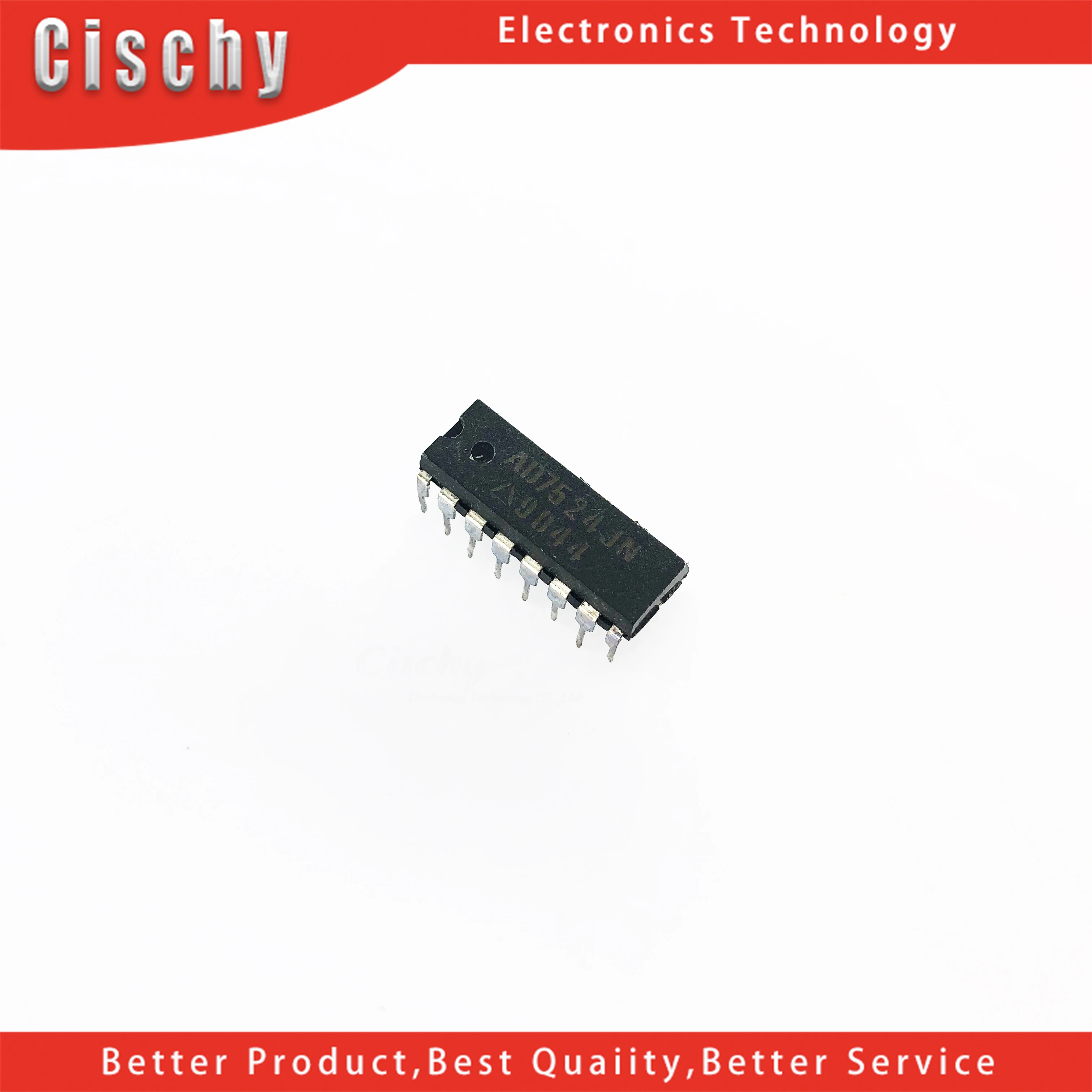 5 pçs/lote AD7524JN AD7524 DIP-16
