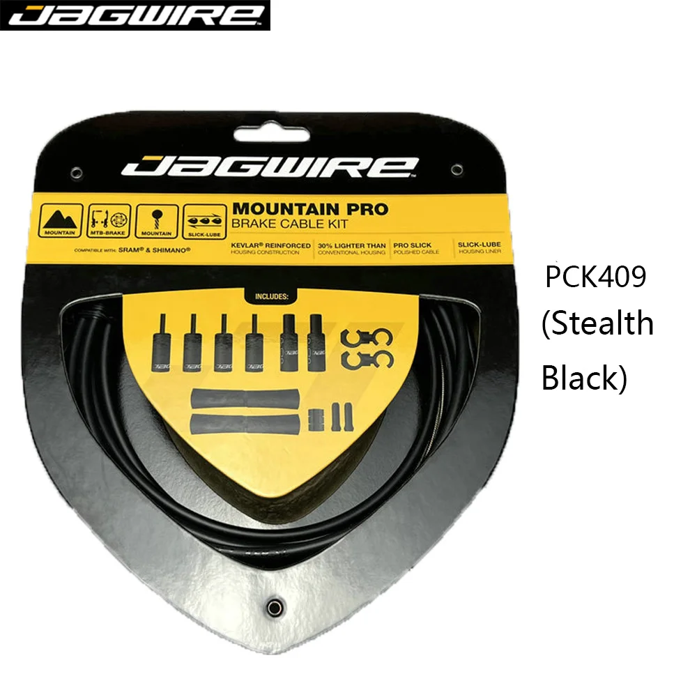 JAGWIRE Mountain Pro Bremssatz Mountainbike-Bremsleitung, Kevlar-verstärkt, professionelles Mountainbike-Bremskabelset – Detail 7