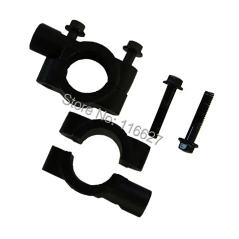 

Wholesale Lot 5 pairs 10mm Mirror Clamp On Mount Adapter 7/8" 22MM Handlebar Dirt Bike Dual Sport Bicycle ATV UTV