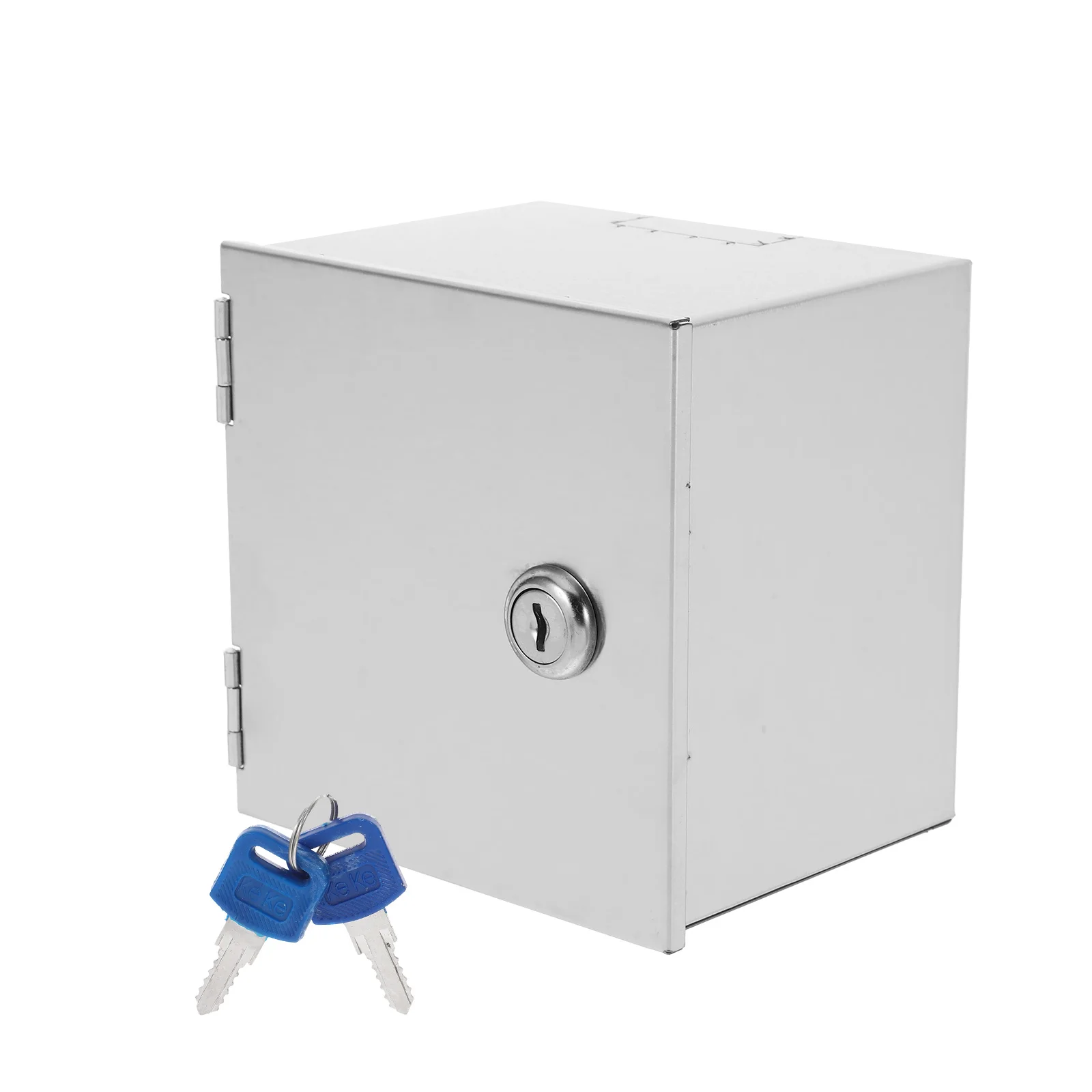 Stainless Steel Anti-Theft Socket Protection Box Lockable Electrical Outlet Cover Outdoor Use Waterproof Secure Safety