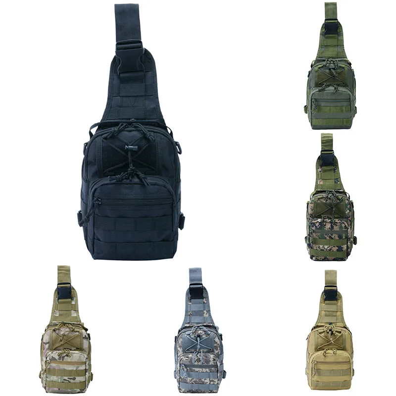 Tactical 600D Military Backpack Outdoor Sports Climbing Camping Hunting Fishing Bottle Pack Shoulder Bags