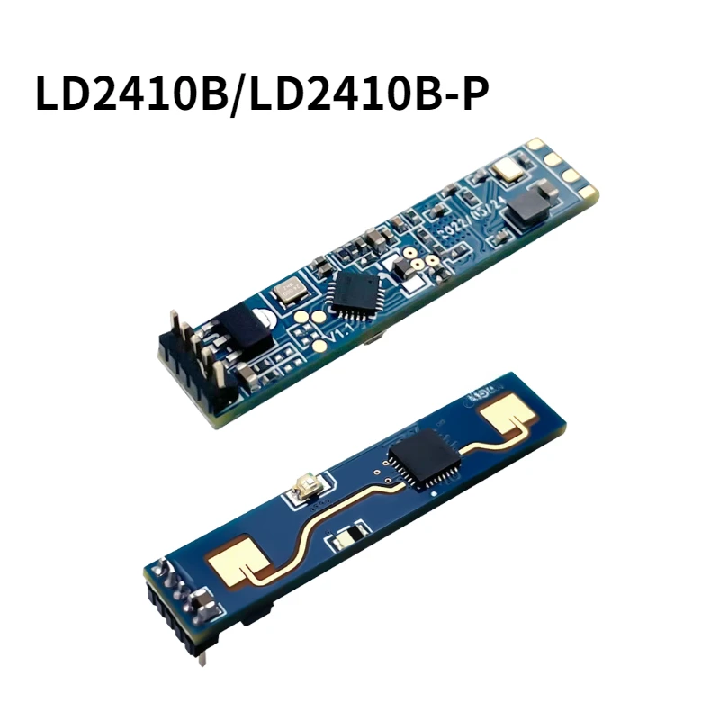 

HLK-LD2410B High Sensitivity 24G Human Presence Status Radar Heartbeat Detection Sensor Module LD2410B P HLK-LD2410B-P 24Ghz