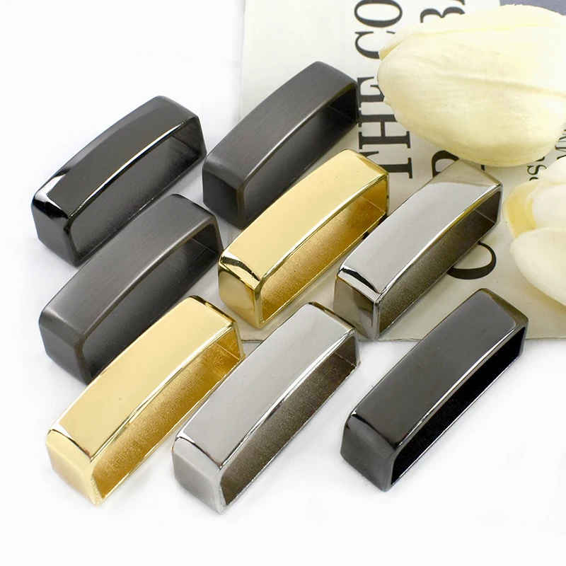 

5/10Pcs 40mm Metal D Keeper for Belt Waistband Decorative Ring Buckle Knapsack Strap Loop Buckles Men Jeans Hook DIY Accessories