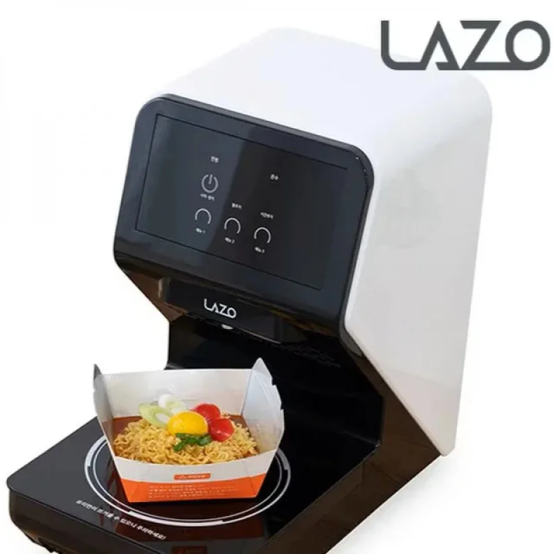 LAZO Compact Korean Ramen Induction Cooker One-Press Noodle Cooking Device Hotel Office Self-Service Kitchen Appliance view 2