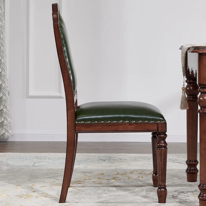 

Modern Birch Wood Dining Chair American Luxury Classic for Home Office