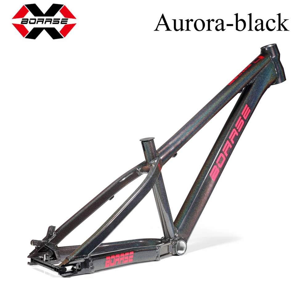 Boarseダートジャンプmtb フレームセット Boarse 26inch Dirt Jump MTB frame 2024 ne 4X BMX DJ Frame street