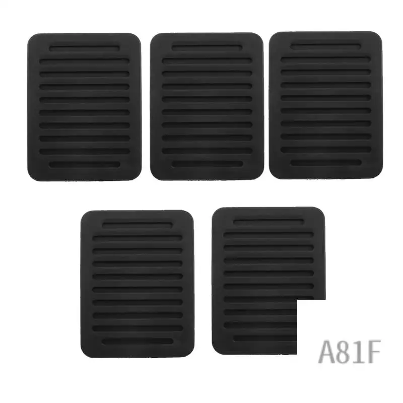 

5Pcs Car Brake Rubber Pedal Pad Cover 2130.39, 4504.32, 71747697 For Fiat Ducato Boxer Citroen Relay 2006+ Accessories