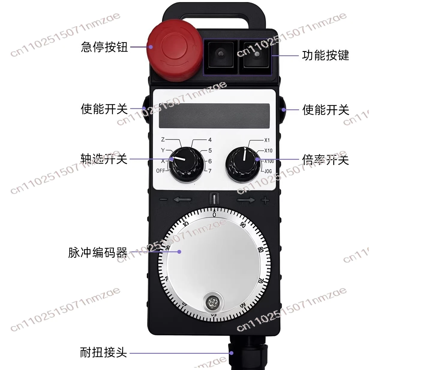 

Электронный маховик, ручной генератор импульсов, контроллер MPG с ЧПУ