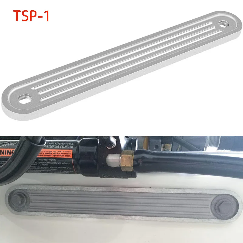 

TSP-1 Transom Support Plate for Top Bolt Holes 3001-8067, Boat Engine Transom Support Plate 15" x 2", Engine Bolts Stress