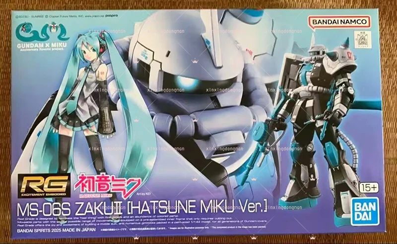 In Stock BANDAI PB Limited GUNDAM X Miku Anniversary Special