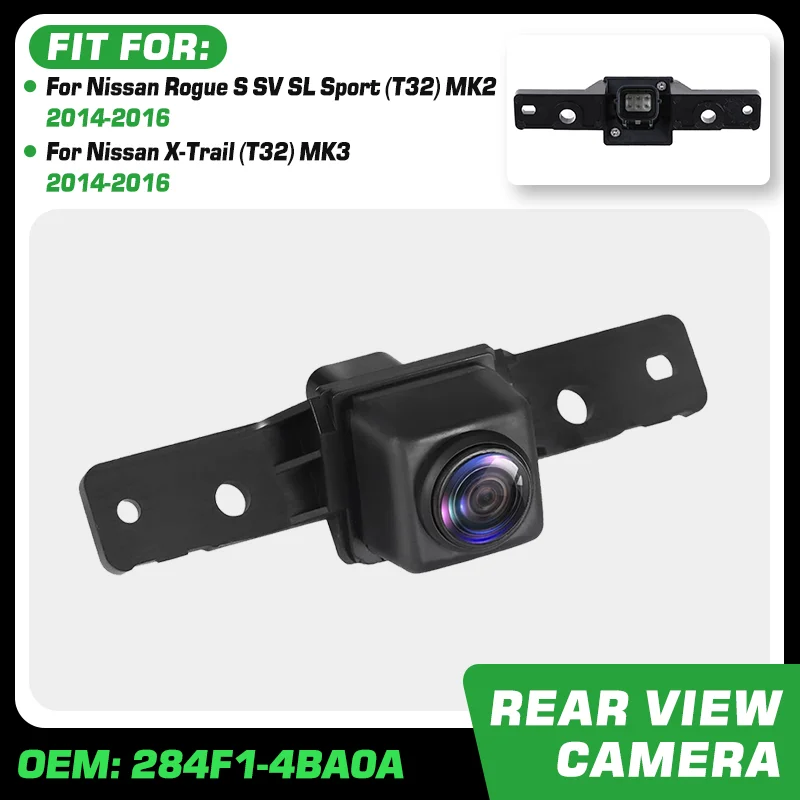 Car Front View Camera Reverse Camera 284F14BA0A Car For Nissan Rogue S SV SL Sport T32 MK2 Nissan X-Trail T32 MK3 2014 2015 2016