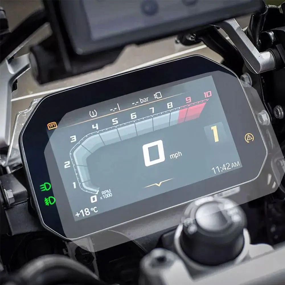 สําหรับ BMW R1250GS R1200GS LC Adv F750GS F850GS C400X F900XR R1250R R1250RS Cluster Scratch ฟิล์มป้องกันหน้าจอ TPU