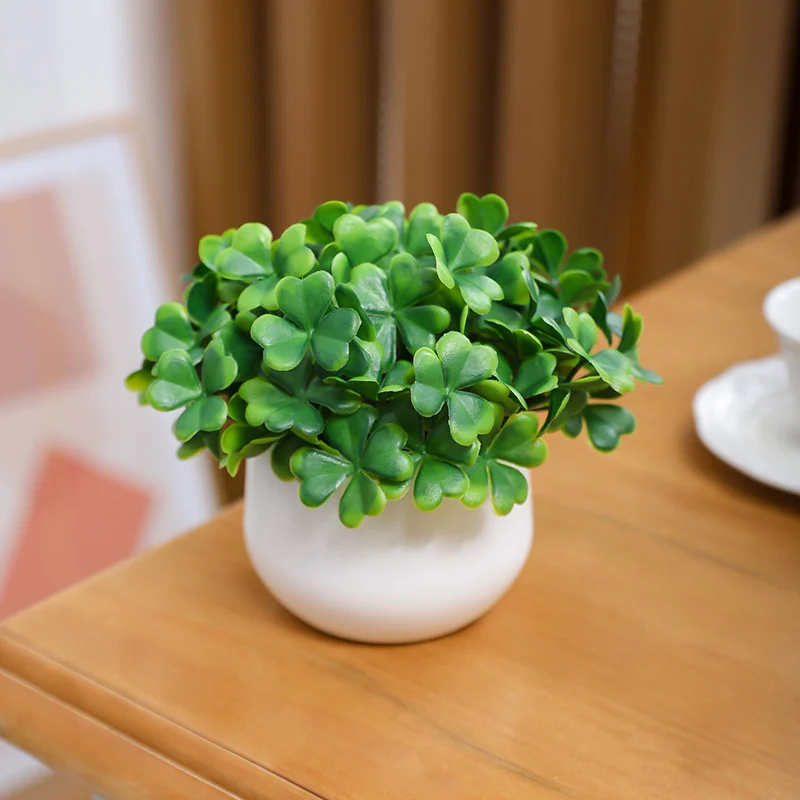 1 قطعة ترتيب يرتدي النباتات المحاكاة ثلاثية الأبعاد. مناسبة لمكاتب الأعمال وطاولات الطعام في الفنادق والمقاهي ونوافذ العرض والمعيشة #6