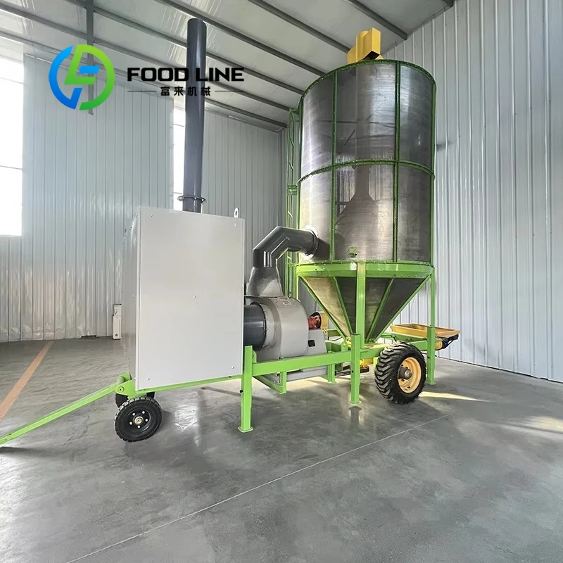 Commercial Grain Drying Machine Standard Drying Process Meet Wholesale Grain Inventory And Long Term Reserve Requirements