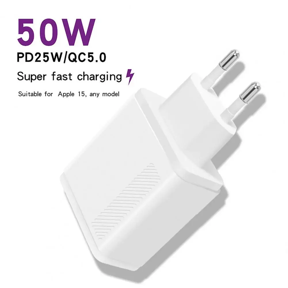 Charger with Over-current Protection Charger with Over-voltage Protection Super Fast 50w Charger for Iphone 15/pro for Xiaomi