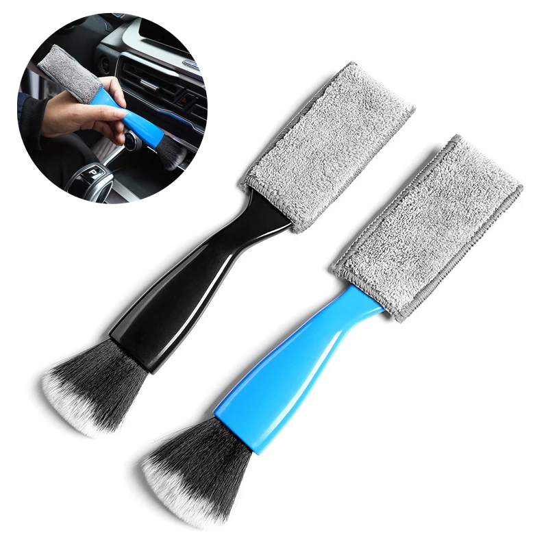 Car Air-Conditioner Outlet Cleaning Brush Multi-purpose Dust Brush Car Accessories Interior Brush Washer Auto Cleaning Tool