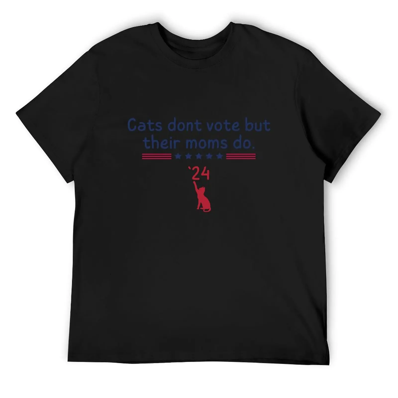 Cats dont vote but their moms do, Funny kanala harris T-Shirt oversized t shirt graphic shirts t shirts for men pack