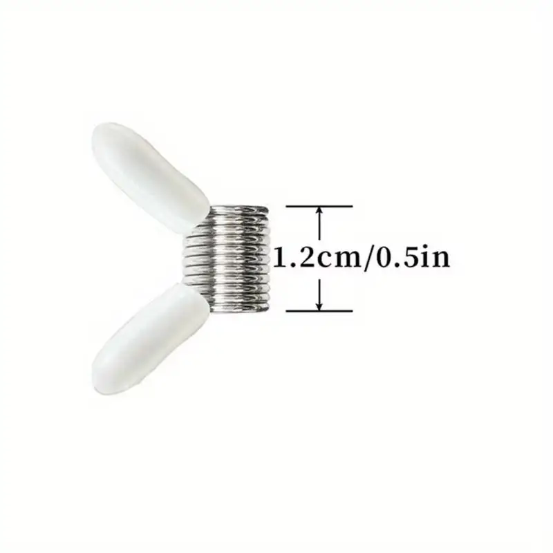 4 Stück Perlenstopper mit Federclip, kreatives Werkzeug zum Verarbeiten von Perlen und Drahtenden, Schmuckherstellungswerkzeug, DIY-Armband- und Halskettenwerkzeug für handgefertigten Schmuck. – Detail 8