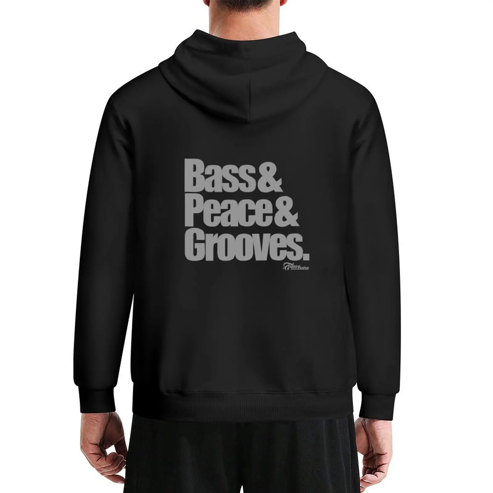 

Bass&Peace&Grooves Hoodie korean autumn clothes men's coat mens designer clothes mens hoodie