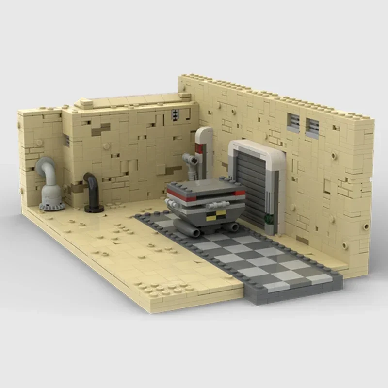 Estrella película Moc ladrillos de construcción Escape Galaxy Base modelo tecnología bloques escenas de películas clásicas juguete DIY Set regalos de montaje