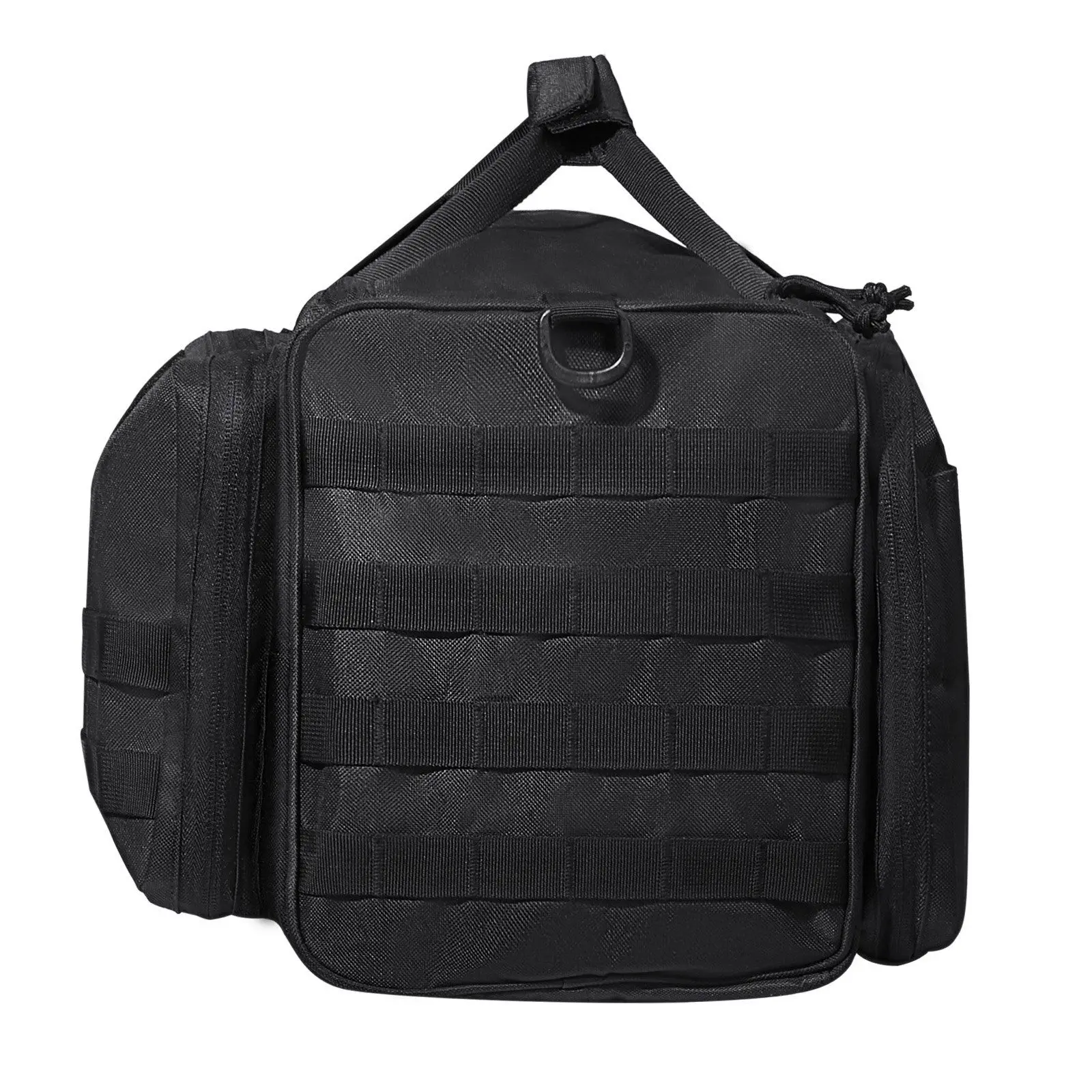 

Range Bag for 3 Pistols Tactical Gun Range Bag Single Shoulder Strip Black