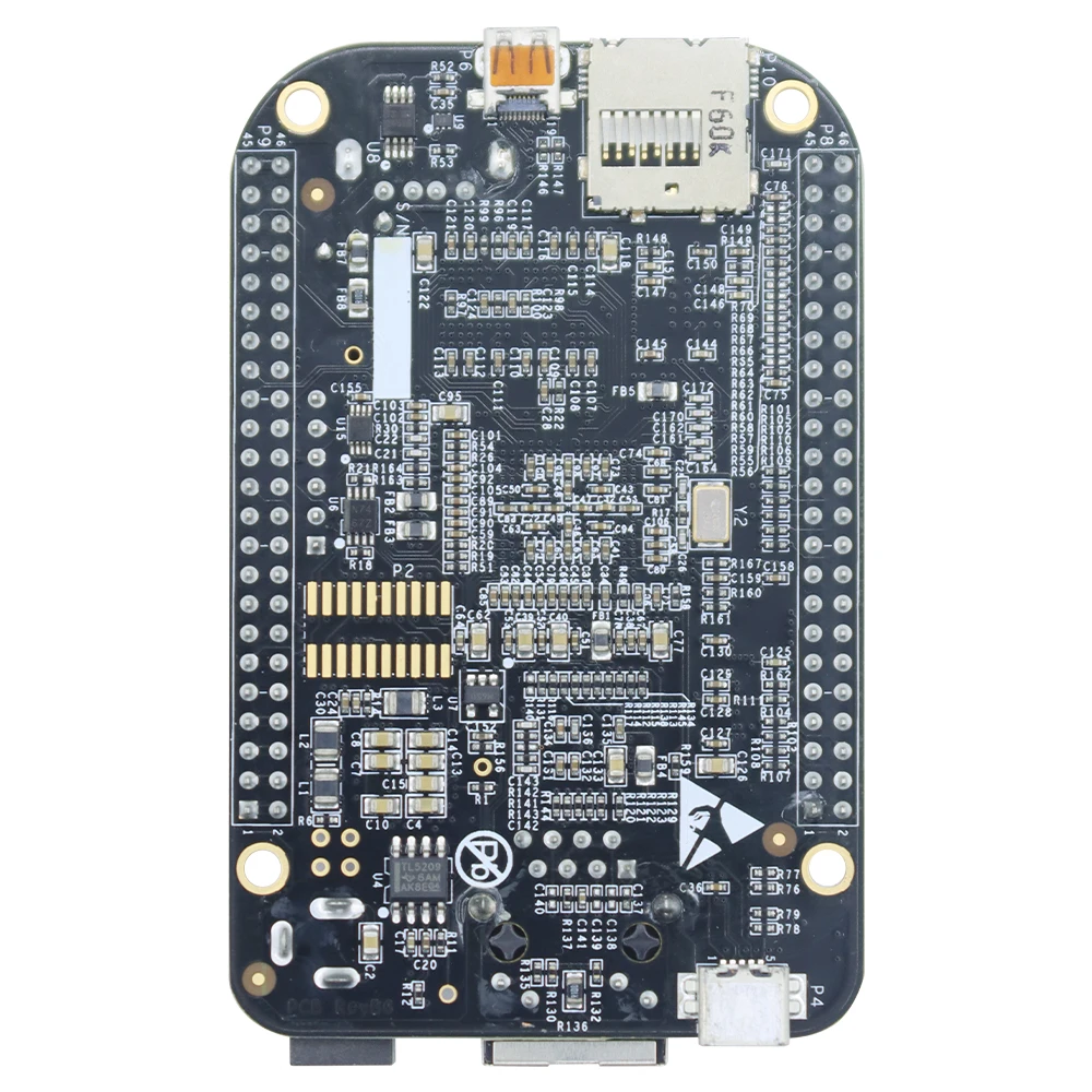 For BeagleBone Black Rev C AM3358 Cortex A8 Linux Development Board 512MB DDR3 4GB eMMC Single Board Computer