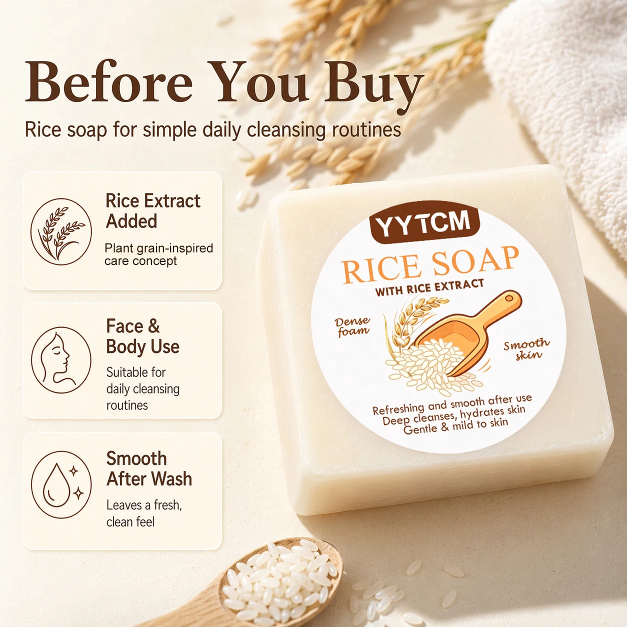 Yytcm Pirinç Özlü Sabun Hafif - Soap Making Oils incelemesi ve fiyatı