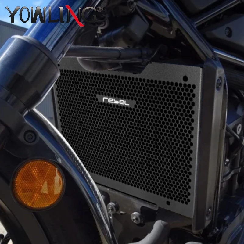 

For Honda Rebel CMX 1100 CMX1100 Rebel 1100 Rebel1100 2021-2025 2026 Radiator Grille Guard Cover Protector Motorcycle Accessorie