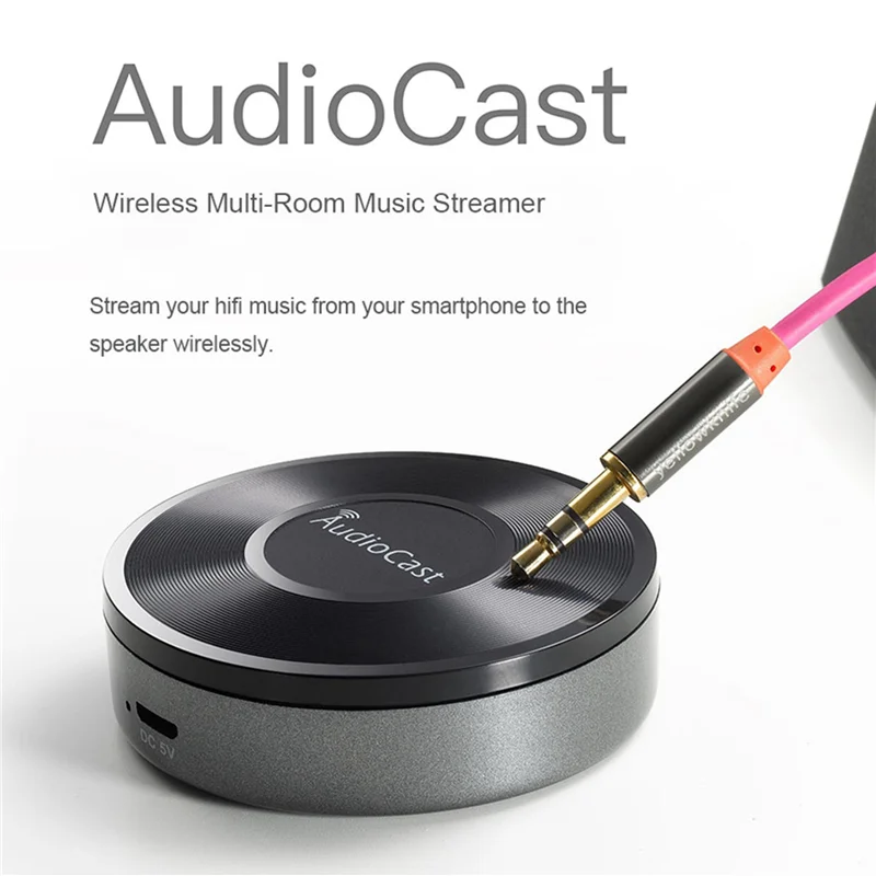 APPLIA-2X لاسلكي واي فاي الموسيقى الصوت غاسل استقبال Audiocast Ieast Play M5 DLNA ل Airplay محول الصوت تيارات غرفة متعددة