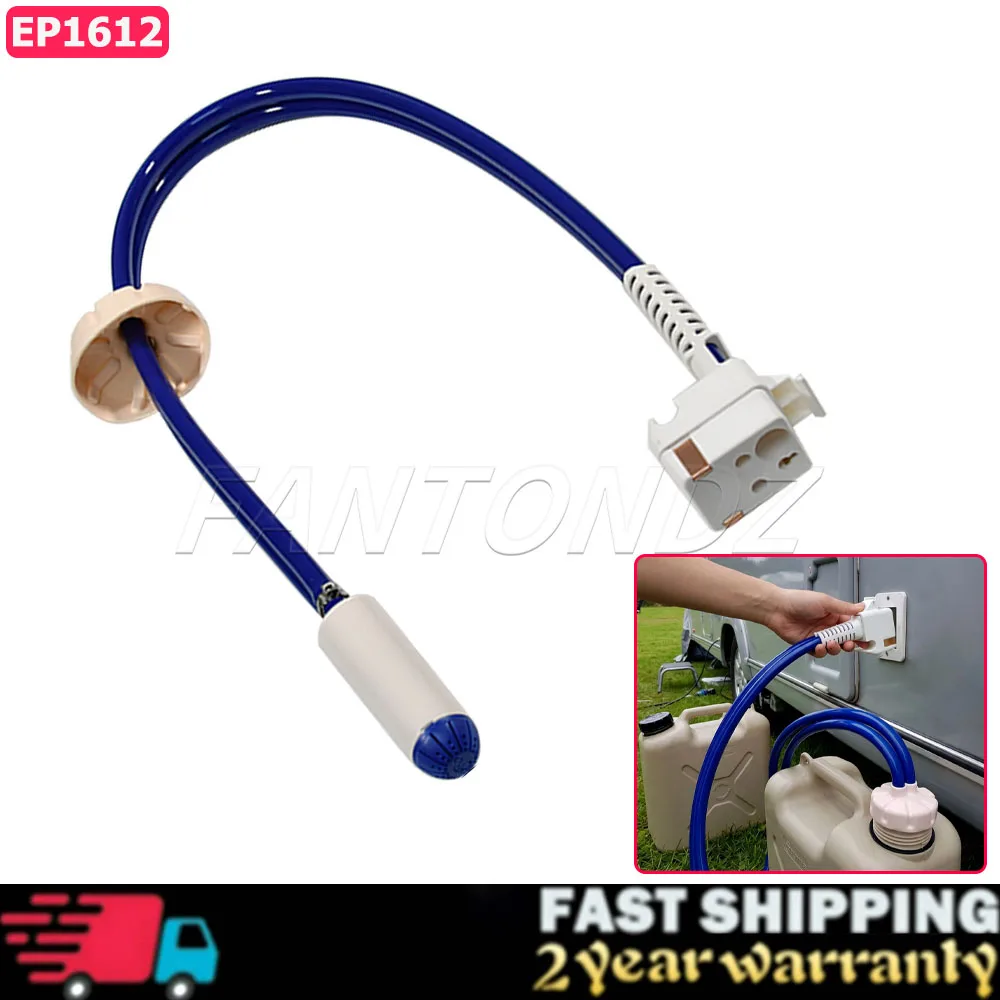 15.8 LPM EP1612 RV Caravan High Flow 12V Water Pump With Easi-Push Plug