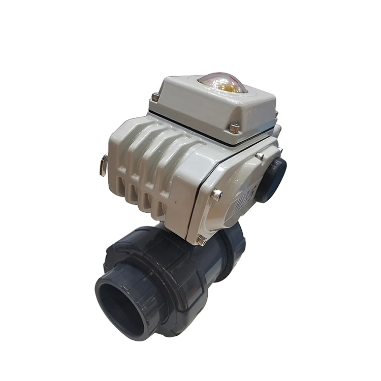 

Soft Seal Double Union Plastic Pvc Ball Valve