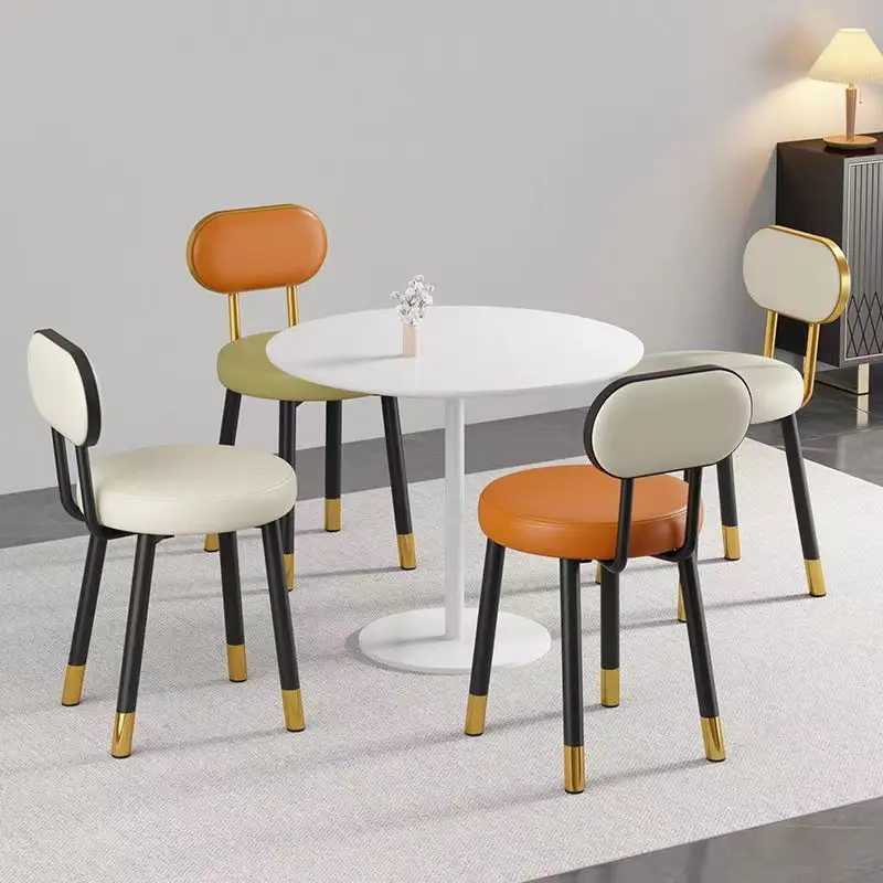 # Dining Chairs Household Backrest Chairs Small-sized Dining Table Chairs Makeup Stools Light Luxury
