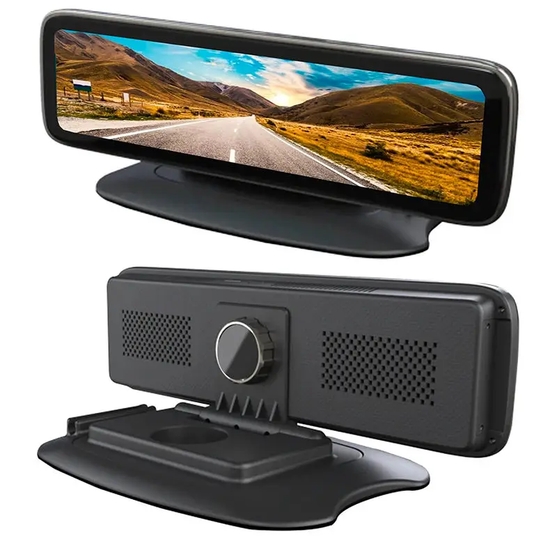 

Rearview Mirror 4CH 253s Video Recorder 360 12inch Touch Screen Dash Cam Night Vision 4 Channel Car Dvr