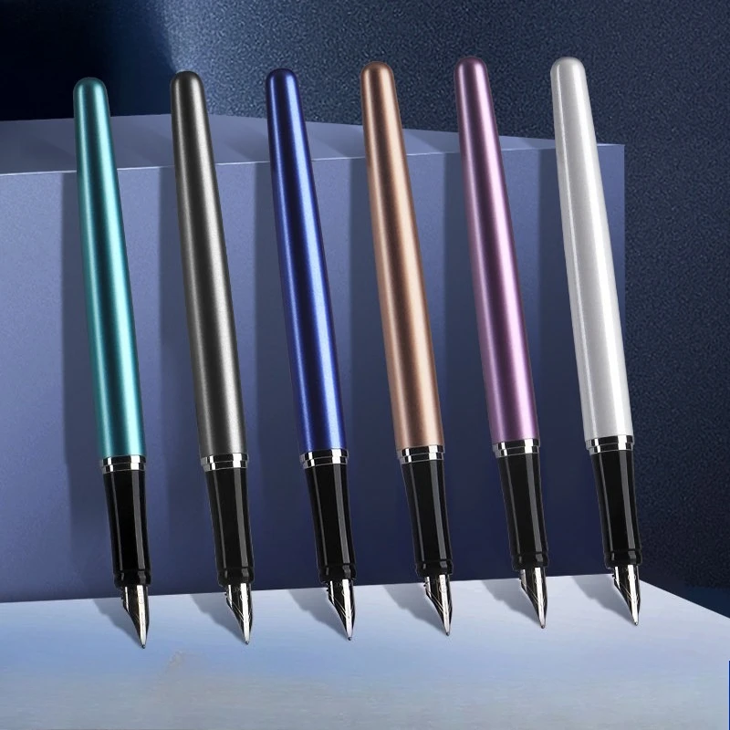 

BAOKE Practicing Calligraphy with Fountain Pens Replace Ink Bags with Iridium Business Office Gift Pens High Elasticity Pen Tips