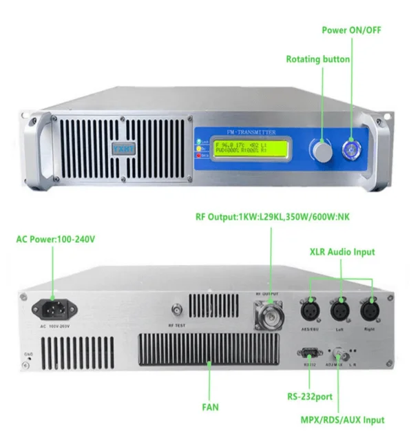 

Professional Broadcasting FM Transmitter 350w free shipping