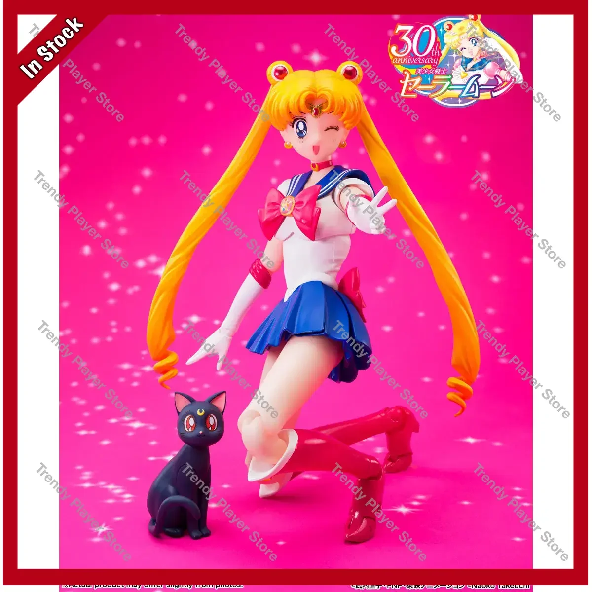 2026 New【IN STOCK】Bandai S.H.Figuarts Sailor Moon Anime Color Edition Tsukino Usagi 1/12 Articulated Figure Collectible Toy